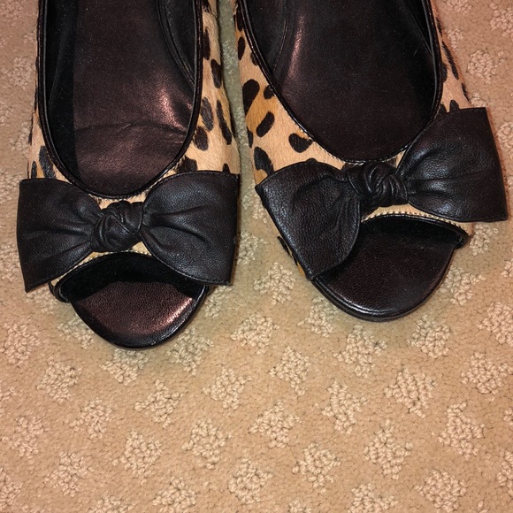 Steve Madden Small wedge peep toe shoes - Picture 3 of 3